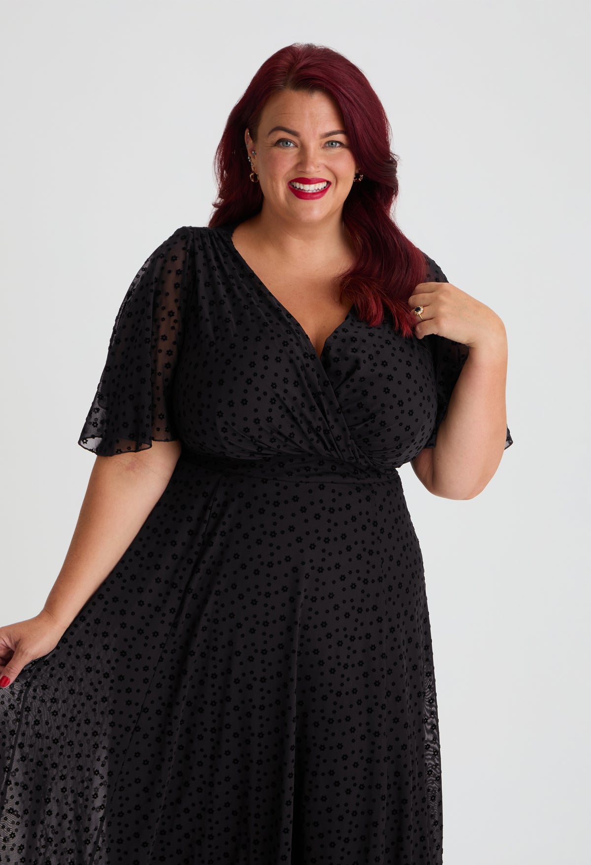 Julie Hanky Hem Curve+ Dress