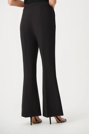 Formal Mid-rise Flare Trousers