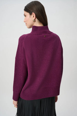 Wool Mock-Neck Sweater
