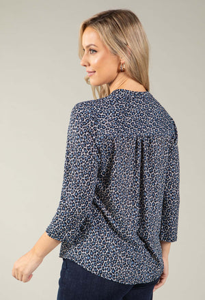 Sophie Leopard Print Top