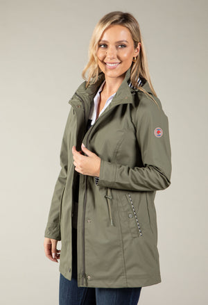 Nautical Design Raincoat