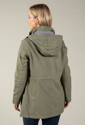 Nautical Design Raincoat
