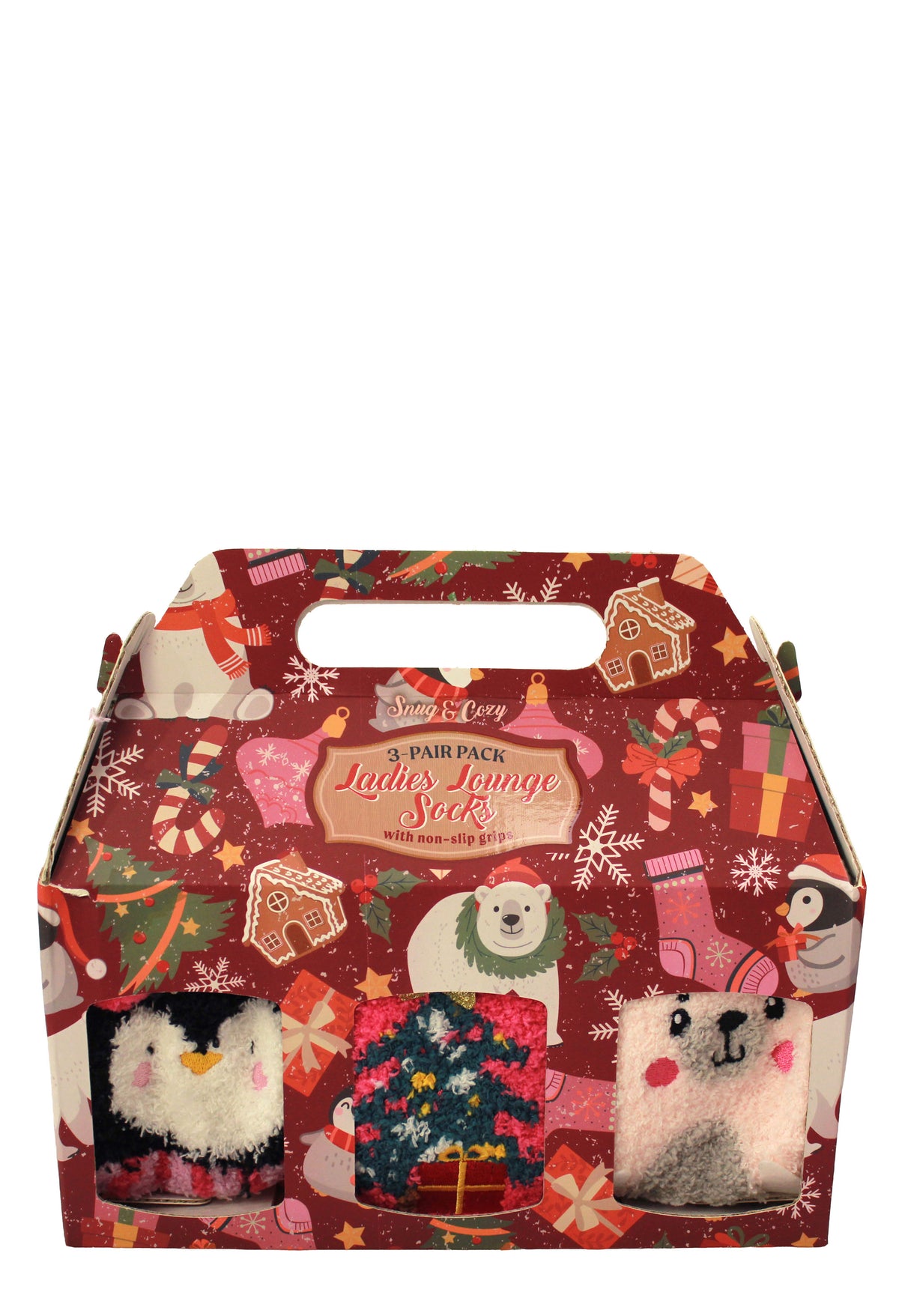 gift box of cosy socks