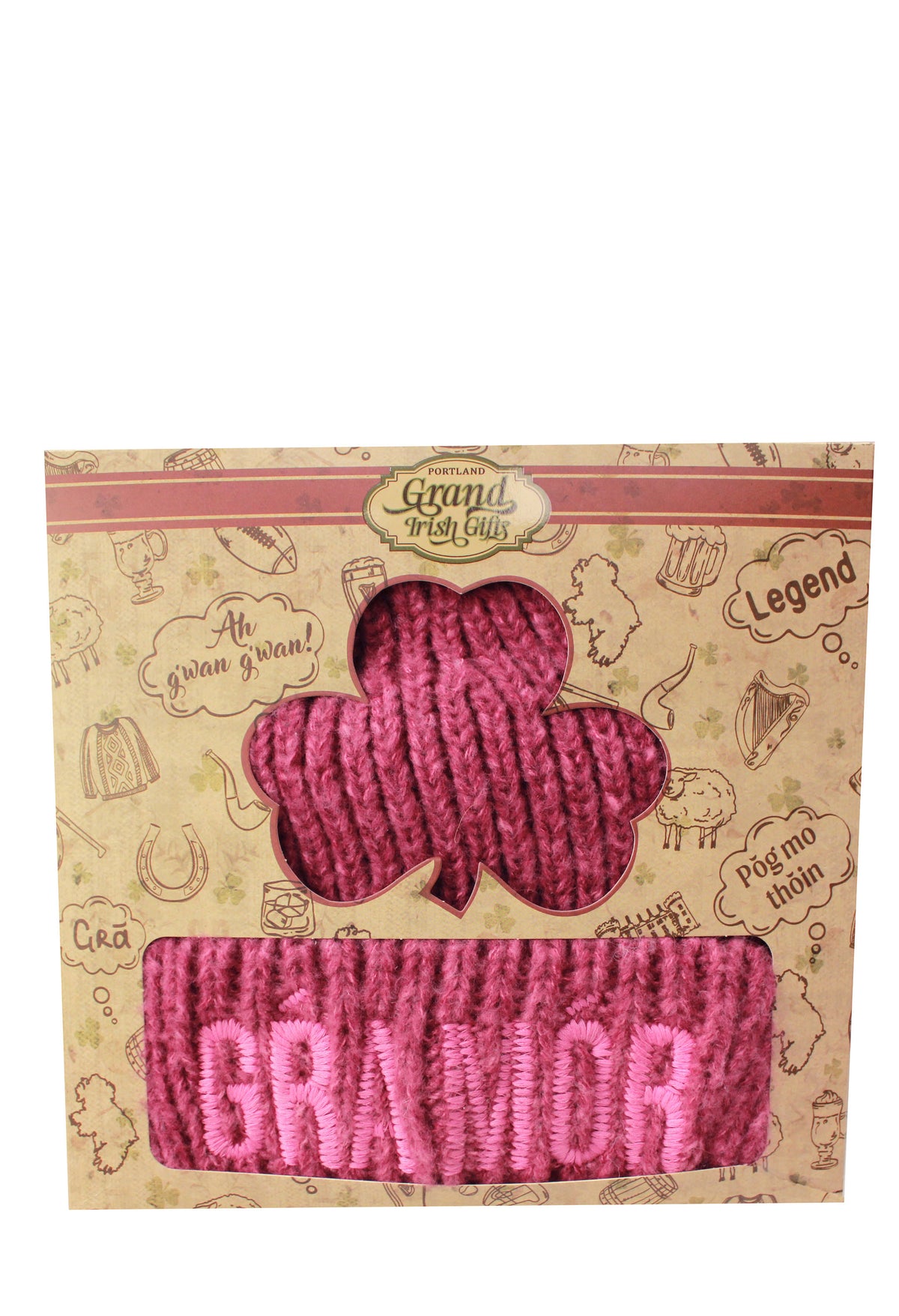 Slogan Knit Hat