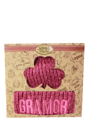 Slogan Knit Hat