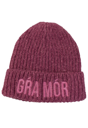 Slogan Knit Hat