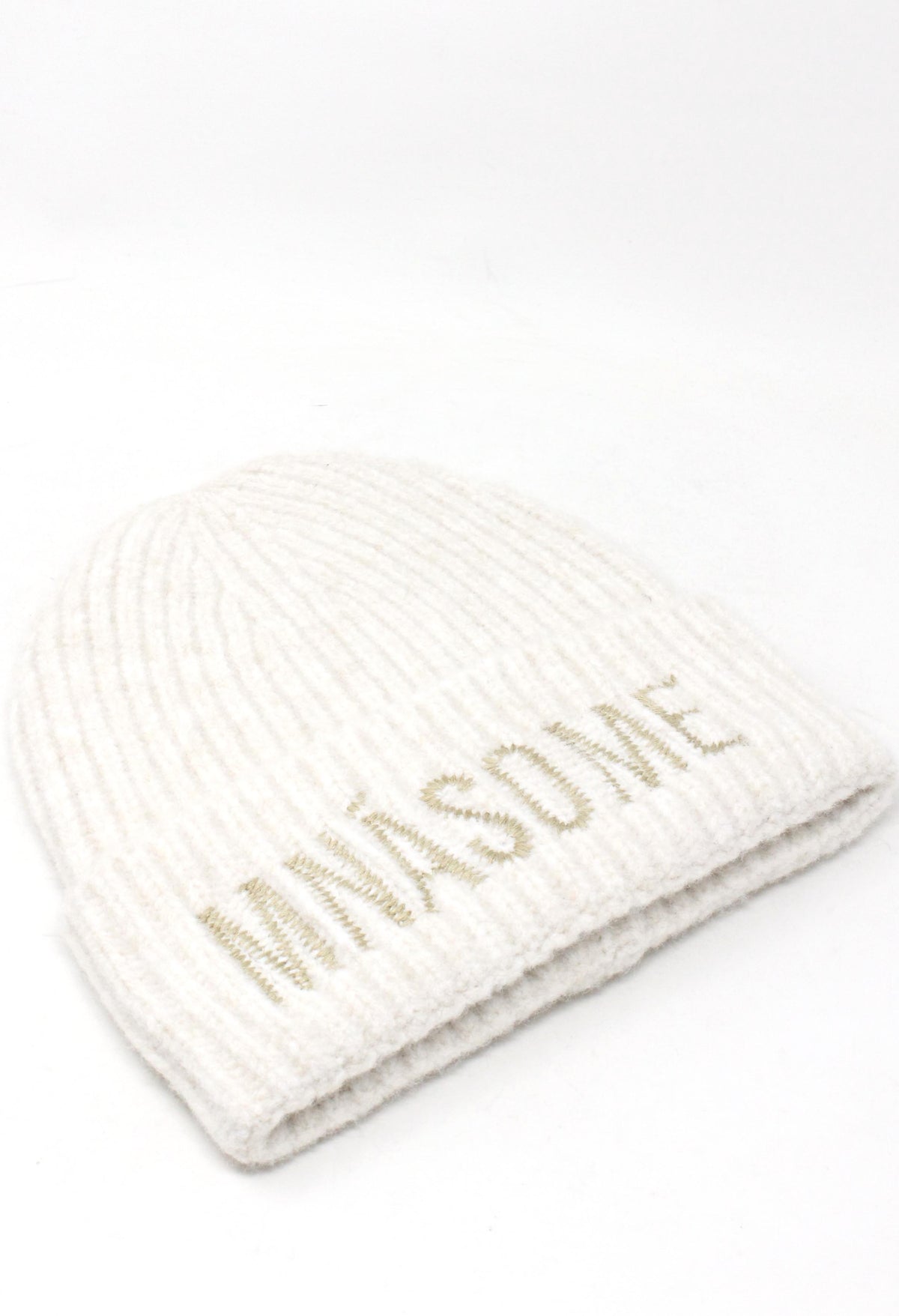 Slogan Knit Hat