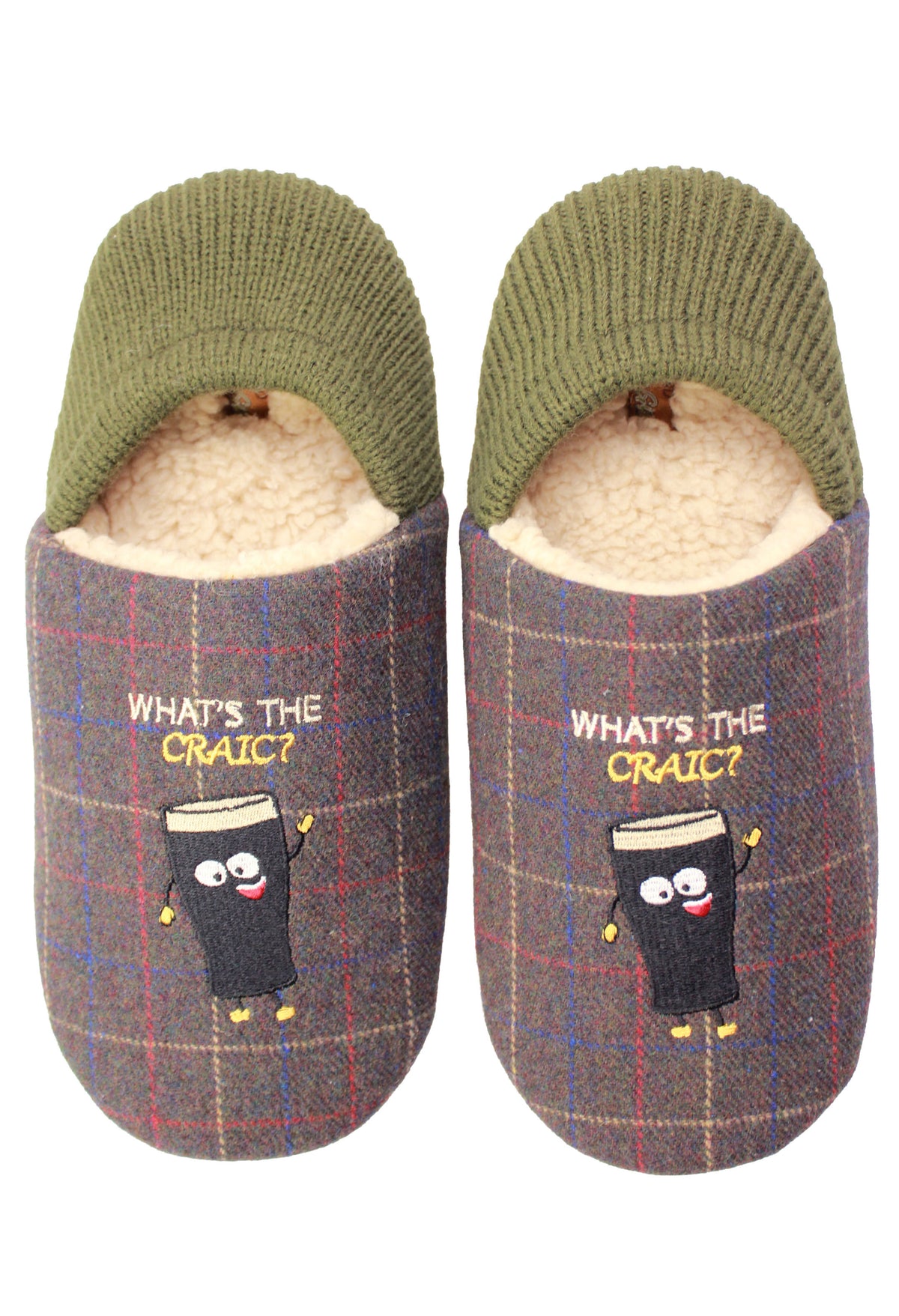 Men's Novelty Cabin Slippers