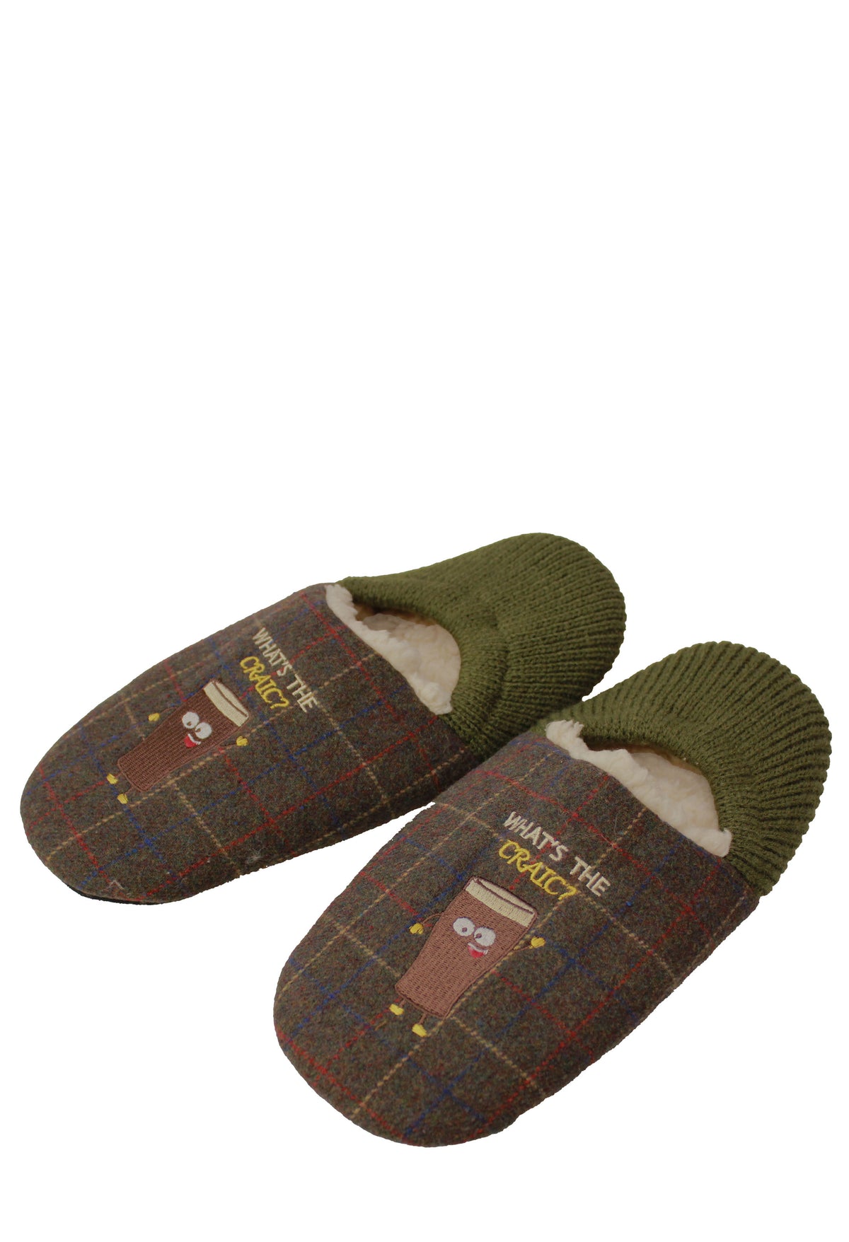 Men's Novelty Cabin Slippers