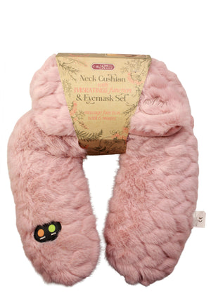 neck cushion and eye mask set