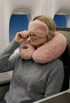 Neck Cushion and Eye Mask Set
