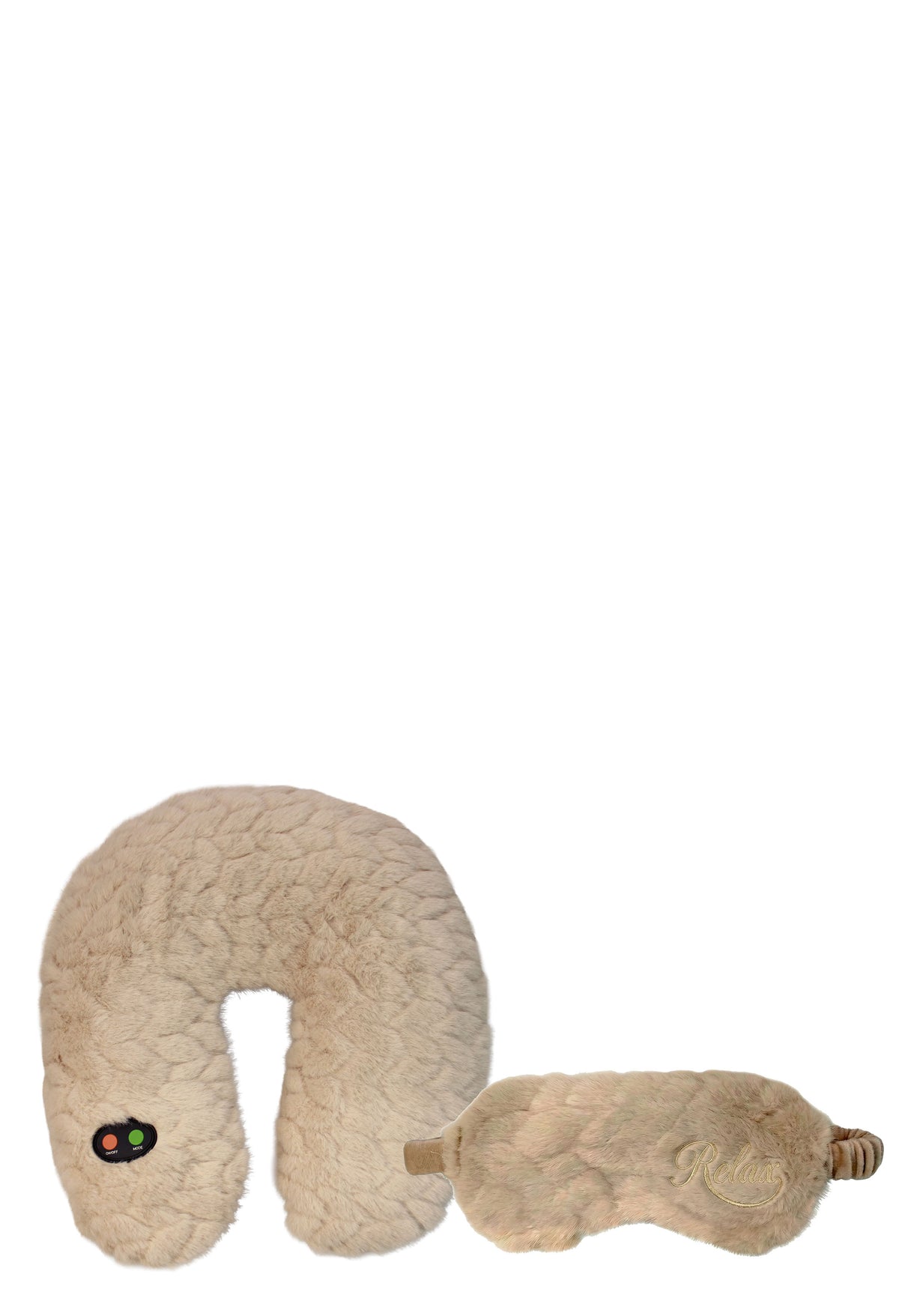 Neck Cushion and Eye Mask Set