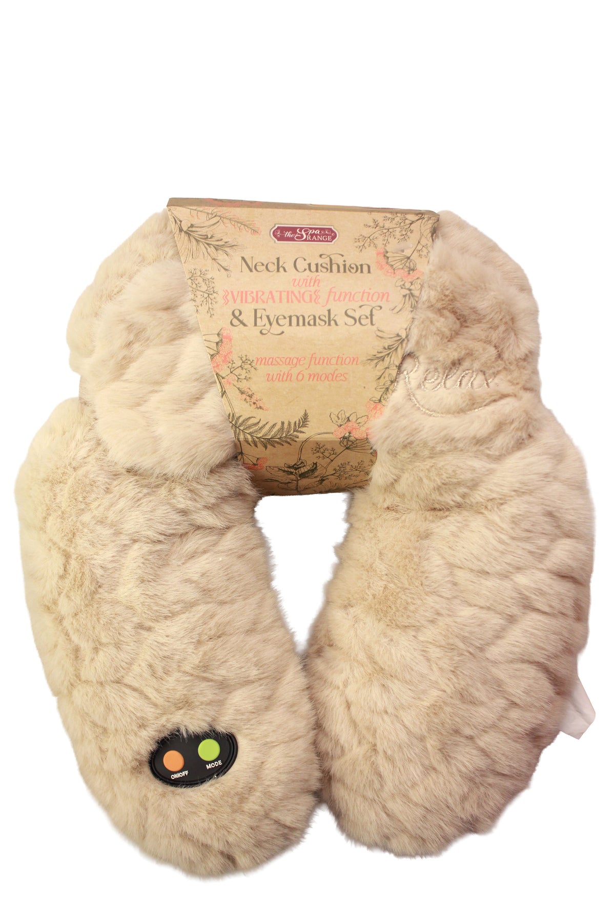 Neck Cushion and Eye Mask Set