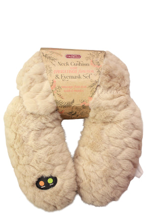Neck Cushion and Eye Mask Set