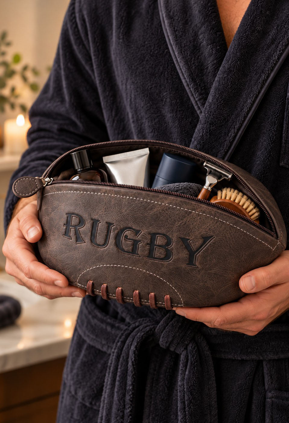 Rugby Ball Wash Bag