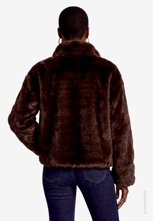 Faux Fur Jacket