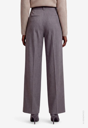 Relaxed Belted Trousers
