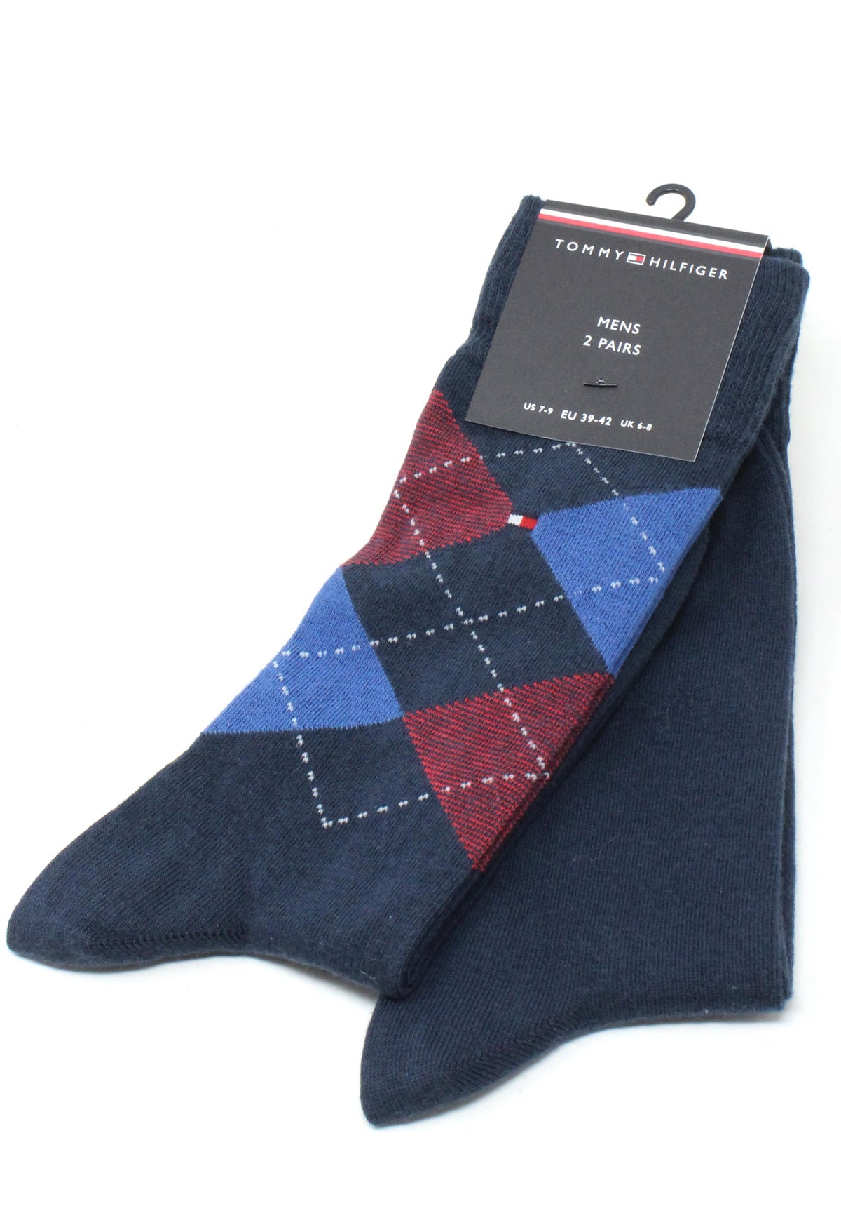 Check 2 Pair Men's Socks