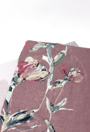 Luxury Foil Print Scarf, view 9 – Pamela Scott