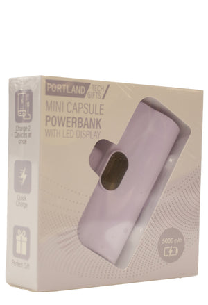 Mini Capsule Powerbank