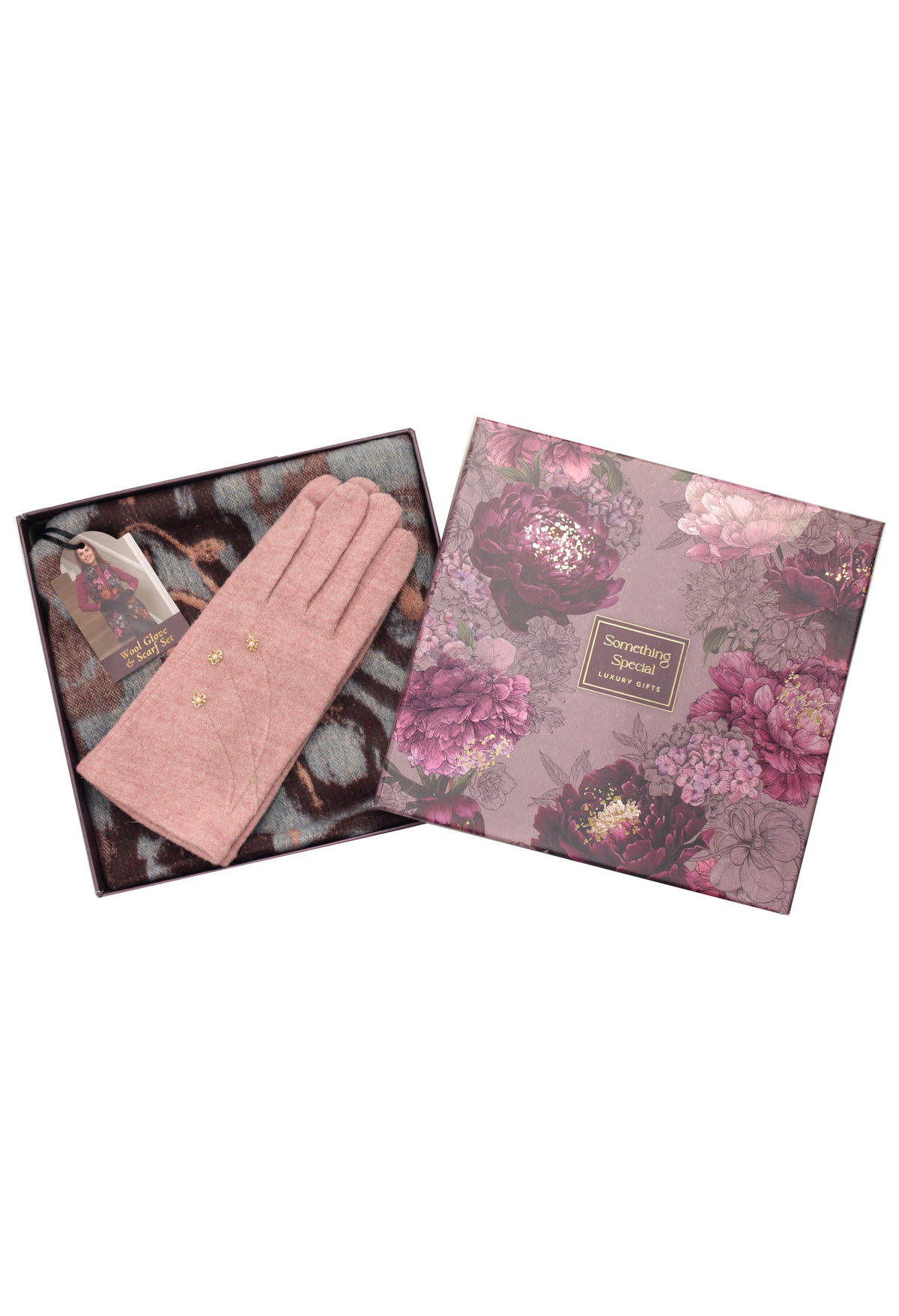 Wool Glove & Scarf Set
