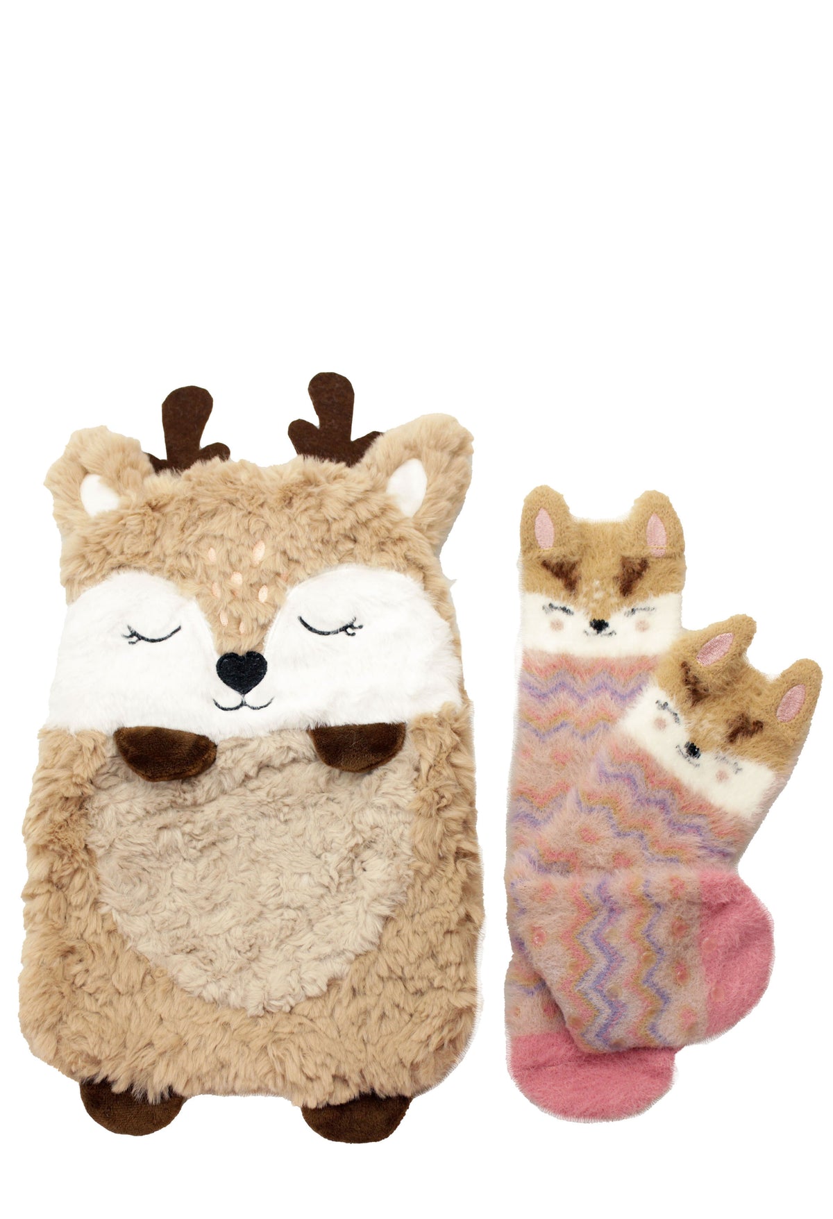 Hot Water Bottle & Socks Set