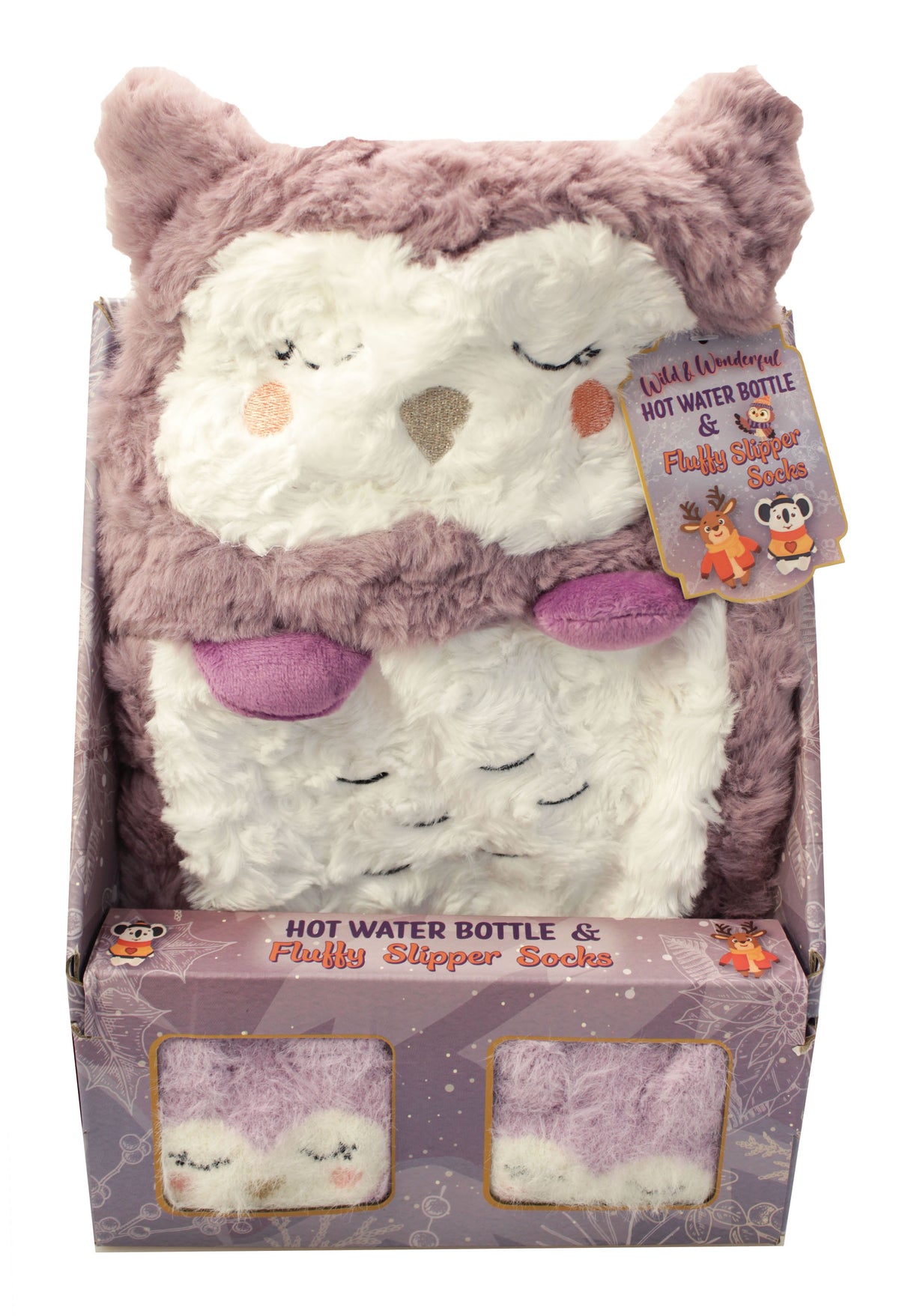 Hot Water Bottle & Socks Set