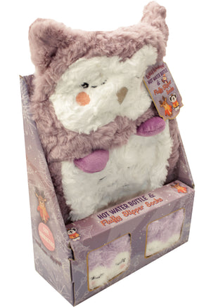 Hot Water Bottle & Socks Set