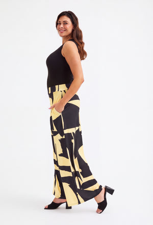 Lounge Wide Leg Curve+ Trousers, view 2 – Pamela Scott