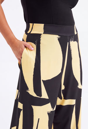 Lounge Wide Leg Curve+ Trousers, view 4 – Pamela Scott