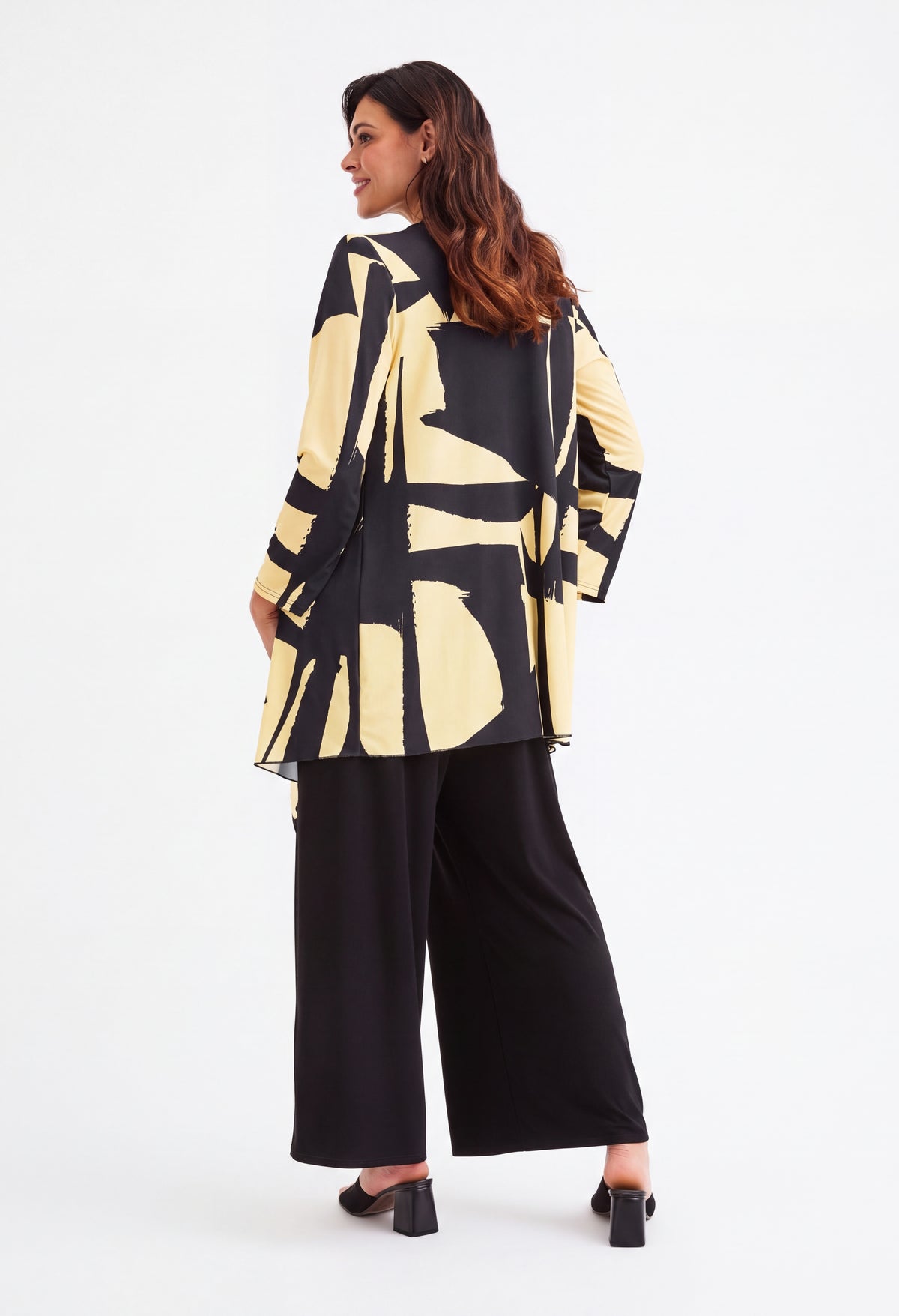 Waterfall Curve+ Open Jacket, view 4 – Pamela Scott