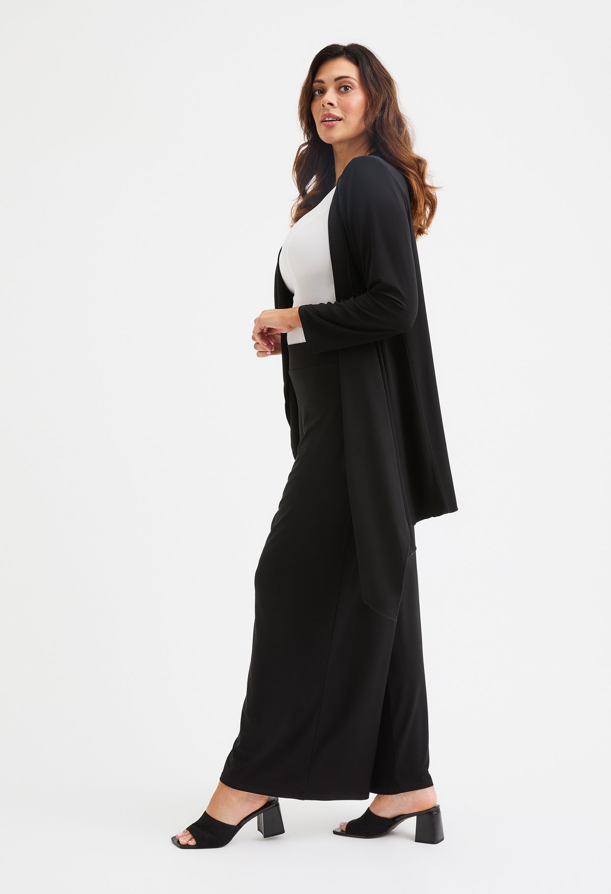 Waterfall Curve+ Open Jacket, view 2 – Pamela Scott