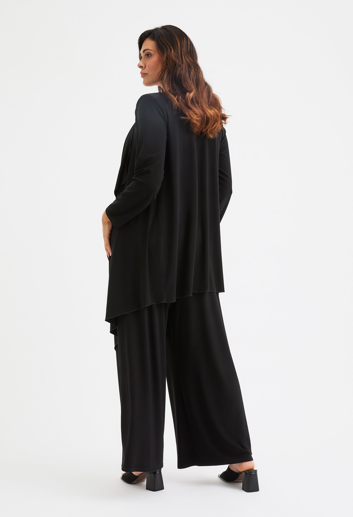 Waterfall Curve+ Open Jacket, view 4 – Pamela Scott