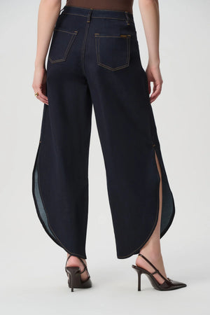 Repreve Barrel Leg Jeans, view 4 – Pamela Scott