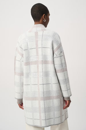 Plaid Casual Cardigan