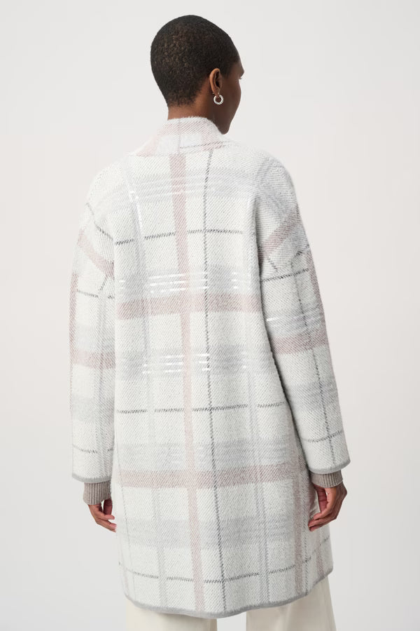 Plaid Casual Cardigan
