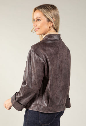 Lucky Vintage Look Biker Jacket