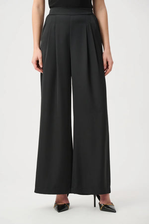 High-waisted Pleated Trousers
