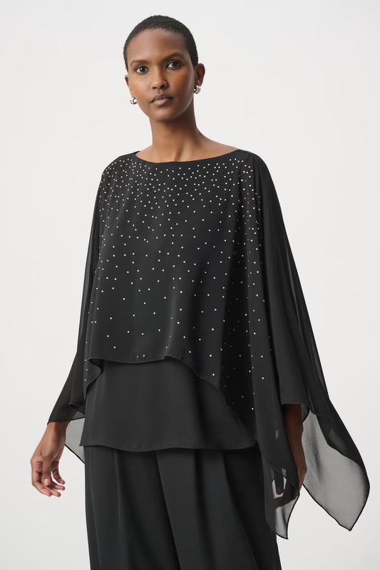 Chic Jewel Boat Neck Pullover