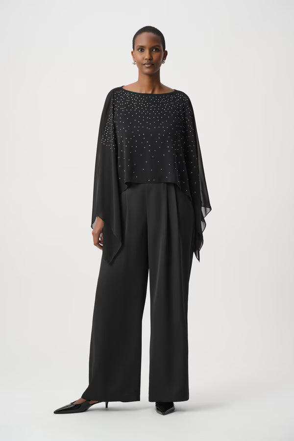 Chic Jewel Boat Neck Pullover