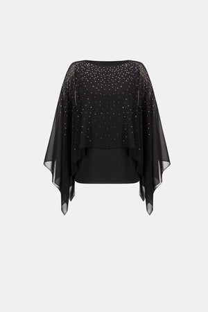 Chic Jewel Boat Neck Pullover