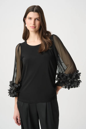 Floral Bell Sleeve Top