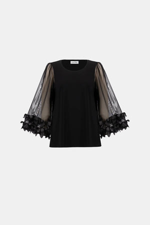 Floral Bell Sleeve Top