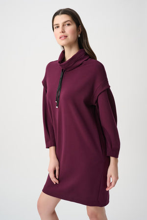 Mini Drawstring Sweater Dress