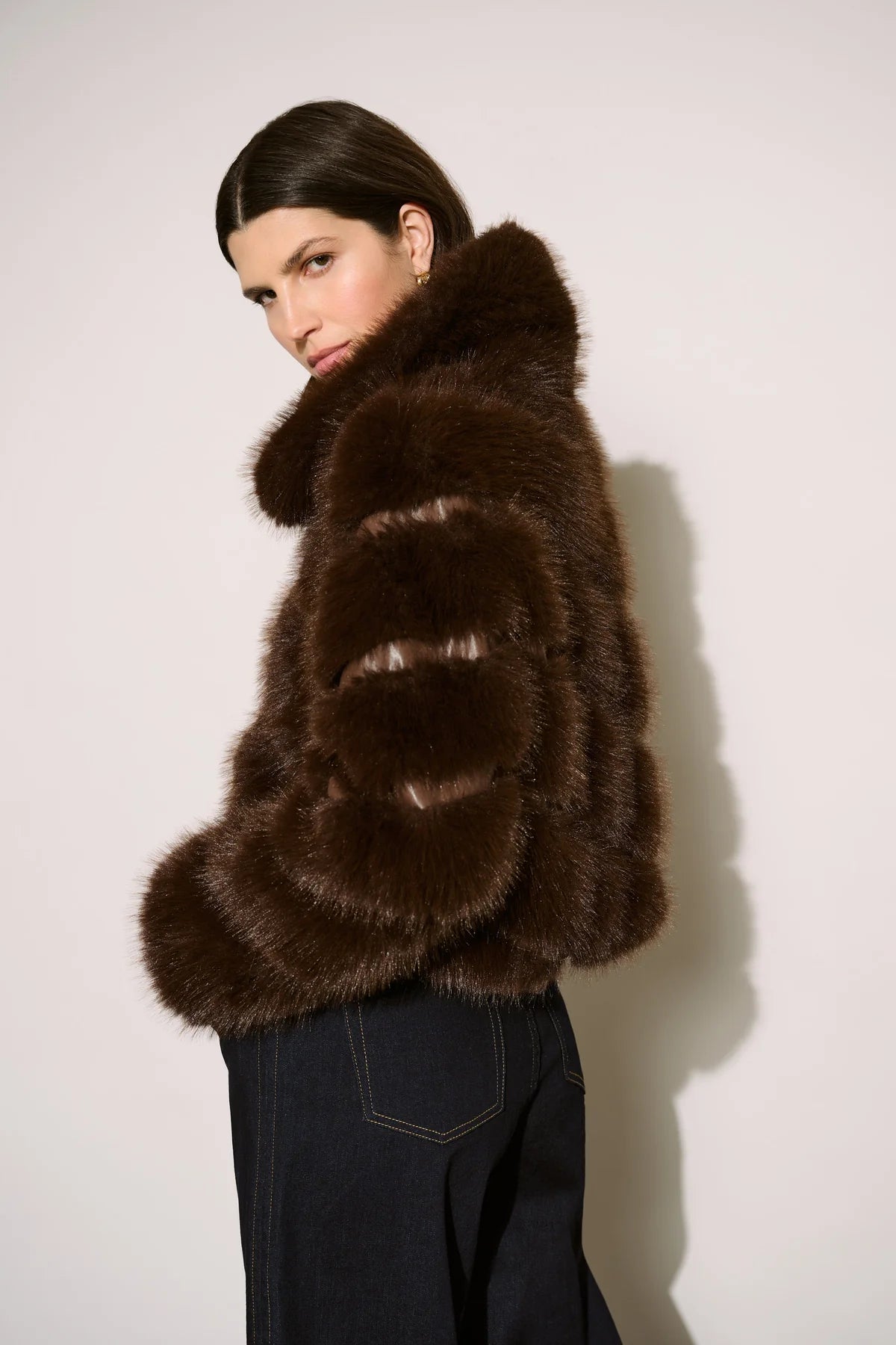 Faux Fur Bomber Jacket