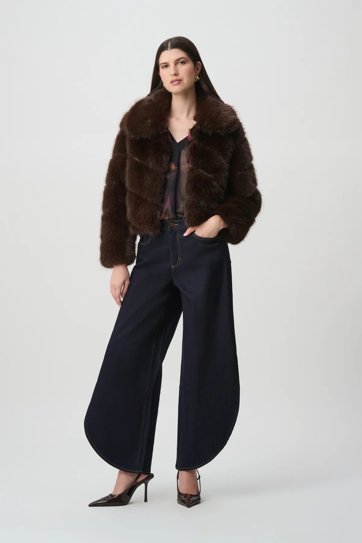Faux Fur Bomber Jacket