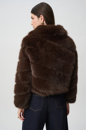 Faux Fur Bomber Jacket