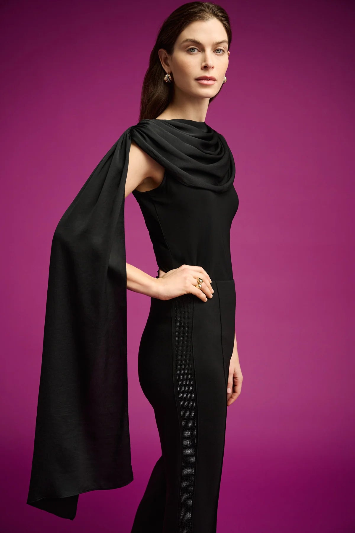 Chic Scoop Collar Top