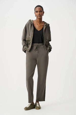 Side Band Straight Leg Pants