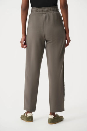 Side Band Straight Leg Pants